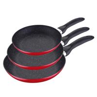 Pannenset San Ignacio Rood Aluminium - thumbnail