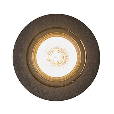 QAZQA Set van 12 inbouwspots zwart kantelbaar - Cisco