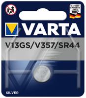 Varta Knoopcel V13GS 1.55 V 1 stuk(s) 155 mAh Zilveroxide SILVER CoinV13GS/V357/SR44 Bl1 - thumbnail