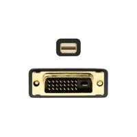 AISENS A125-0363 - kabel-interface/Gender-adapter (Mini DisplayPort, DVI, male connector/male connector, 2 m, zwart) - thumbnail