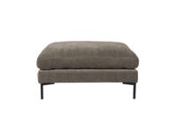 Zuiver Hocker 'Summer' kleur Coffee - thumbnail