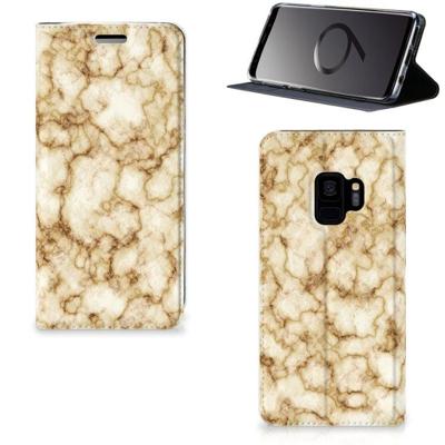 Samsung Galaxy S9 | Standcase | Marmer Goud Samsung Galaxy S9 | Standcase | Marmer Goud