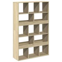 kamerscherm 100x33x156,5 cm bewerkt hout sonoma eikenkleurig - thumbnail