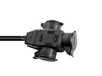 Eurolite 3024701E Stroom Verlengkabel Zwart 5 m H07RN-F 3G 2,5 mm² - thumbnail