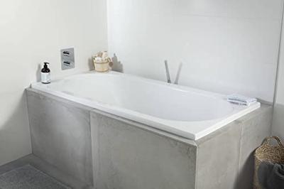 Ben Ceta inbouwbad met ligzijde links 170x80cm glans wit acryl