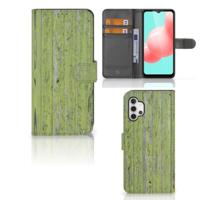 Samsung Galaxy A32 5G | Book Style Case | Green Wood - thumbnail