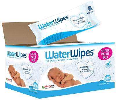 WaterWipes Babydoekjes 9 x 60 Stuks Voordeelpak WaterWipes Babydoekjes 9 x 60 Stuks Voordeelpak