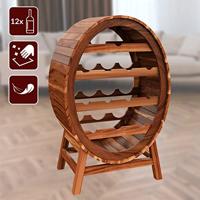 Monzana Stijlvol - wijnrek - voor - 12 - flessen - thumbnail