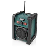 DAB+ Radio | Bouwradio | DAB+ / FM | 2.2 " | Zwart-Wit Scherm | Batterij Gevoed / Netvoeding | Digitaal | 15 W | Bluetooth® | Wekker | IP65 | Handgreep | Groen / Zwart - thumbnail