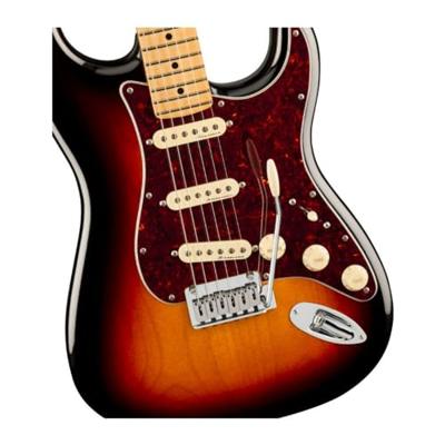 Fender Player II Modified Stratocaster MN 3 Tone Sunburst elektrische gitaar met deluxe gigbag