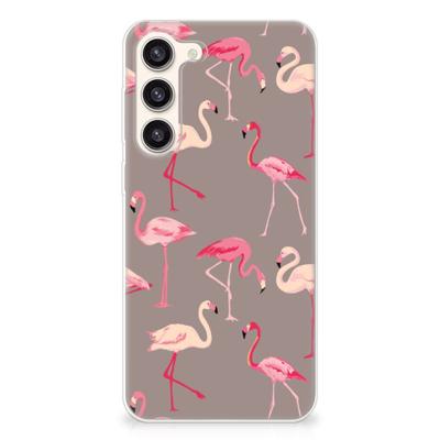 Samsung Galaxy S23 Plus | TPU Hoesje | Flamingo