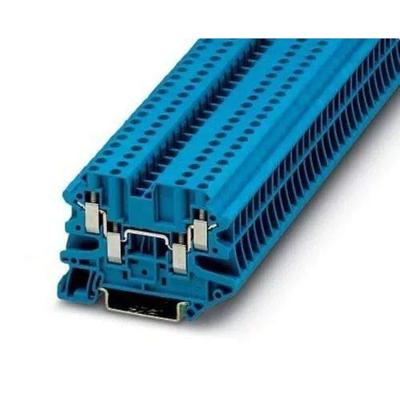 Phoenix Contact 3044584 Doorgangsklem 6.2 mm Schroeven Blauw 50 stuk(s) Phoenix Contact 3044584 Doorgangsklem 6.2 mm Schroeven Blauw 50 stuk(s)