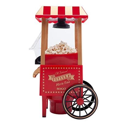 SOGO Human Technology PAL-SS-11330 Popcornmaker Rood SOGO Human Technology PAL-SS-11330 Popcornmaker Rood