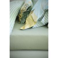 Pip Studio Pip Studio Duo Stripe Hoeslakens- Khaki 100x200 cm Hoekhoogte: 25 cm - thumbnail