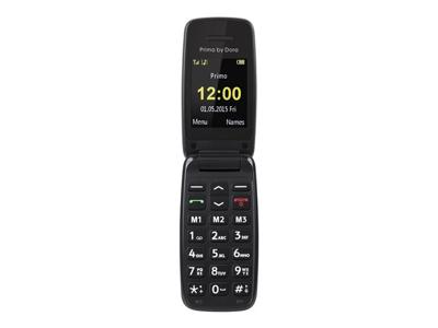 Primo 401 by Doro, unlocked - GSM mobiele telefoon met groot verlicht kleurendisplay - rood