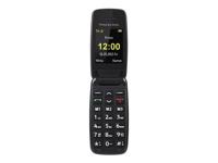 Primo 401 by Doro, unlocked - GSM mobiele telefoon met groot verlicht kleurendisplay - rood - thumbnail