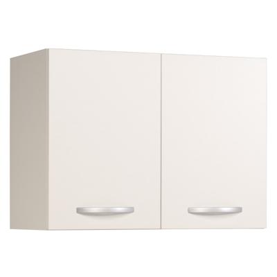 Oslo High Cabinet 2 Deuren - Wit - L 80 x D 36 x H 58 cm