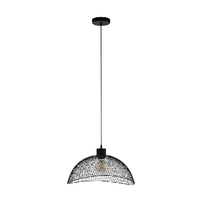 Eglo Design gaas hanglampPompeya 45cm zwart - 43304