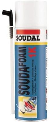 Soudal soudafoam 1 k | pu schuim | champagne | 500 ml - 100392 Soudal soudafoam 1 k | pu schuim | champagne | 500 ml - 100392