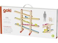 Goki houten knikkerbaan met figuren - thumbnail