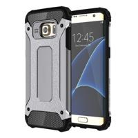 Voor Samsung Galaxy S7 Edge / G935 hard Armor TPU + PC combinatie hoesje (grijs) - thumbnail