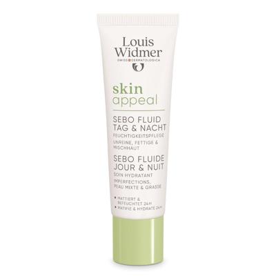 Louis Widmer SkinAppeal Sebo Fluïde Dag en Nacht Zonder Parfum Tube 30ml