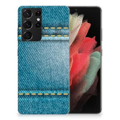 Samsung Galaxy S21 Ultra | Sillicone Back Cover | Jeans