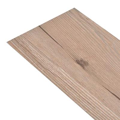 Vloerplanken zelfklevend 5,21 m 2 mm PVC bruin eiken