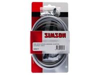 Simson versnellingskabelset shimano nexus 4/7/8 grijs rvs - thumbnail