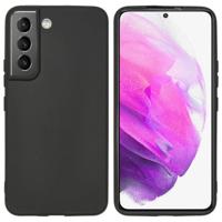 Accezz Color Backcover Samsung Galaxy S22 Telefoonhoesje Zwart - thumbnail