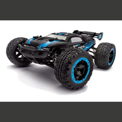 Blackzon Groen Brushless 1:16 RC auto Elektro Monstertruck 4WD 2,4 GHz Incl. accu en lader, Met lichteffect