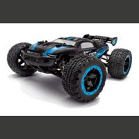 Blackzon Groen Brushless 1:16 RC auto Elektro Monstertruck 4WD 2,4 GHz Incl. accu en lader, Met lichteffect - thumbnail