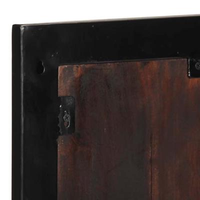 VidaXL Kapstok 40x2x80 cm massief gerecycled hout meerkleurig