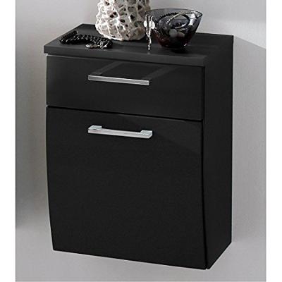 Lage badkamerkast Ilse Antraciet Curve