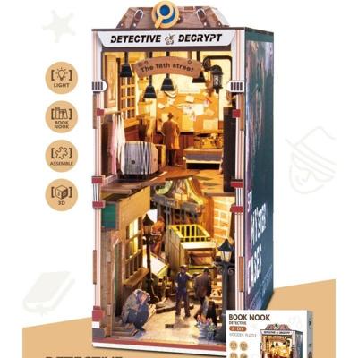 PlayfulMario BookNook Detective Decrypt met verlichting Modelbouw 231 Onderdelen