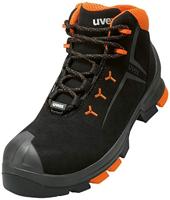 uvex 2 6509244 Hoge veiligheidsschoenen ESD S3 Schoenmaat (EU): 44 Zwart, Oranje 1 paar - thumbnail