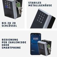Smart key box - ABUS - 787 Smart-BT KeyGarage B - Openen via smartphone - Opbergruimte voor 20 sleutels - IP54 - thumbnail