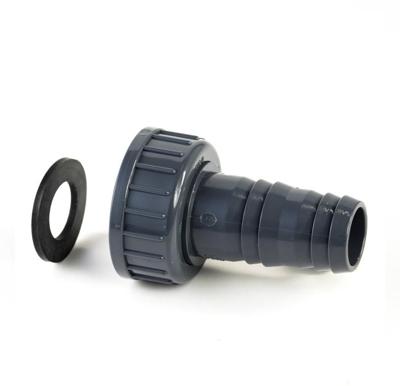 Druk PVC slangtule met wartel - 1-1/4 x 25-28mm - 10 bar