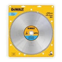 DeWalt Accessoires Cirkelzaagblad Inox/RVS Stationair 355x25.4x90T 1.75/2.15 MTCG+R +10° - DT1922-QZ - thumbnail