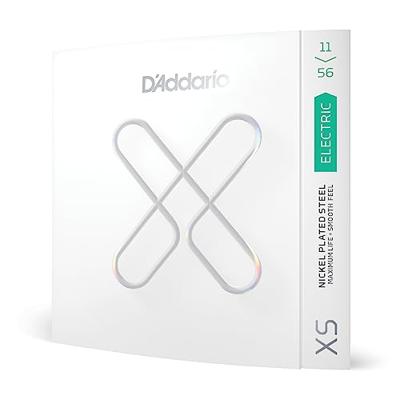 D'Addario XSE1156 XS Nickel Plated Steel 11-56 snarenset voor elektrische gitaar D'Addario XSE1156 XS Nickel Plated Steel 11-56 snarenset voor elektrische gitaar