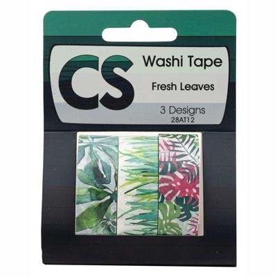 Colorations - washi tape planten 3 rollen, 5mtr. Colorations - washi tape planten 3 rollen, 5mtr.