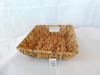 Baskin Mand hyacint met stof bekleed 25x25x8cm - thumbnail