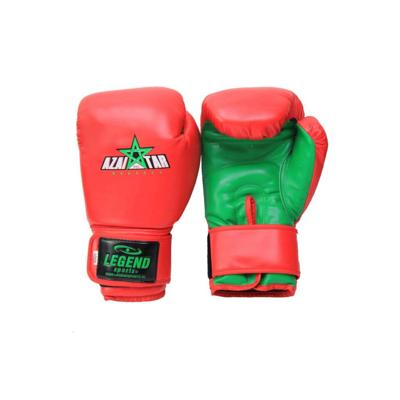 Legend Sports bokshandschoenen Azaitar Marokko special edition rood/groen