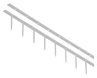 Surebindstrip 25mm 10pins grijs - thumbnail