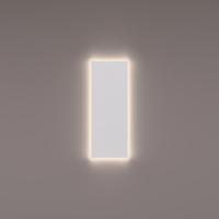 HIPP Design Toiletspiegel - Rechthoekig - 25 x 80 x 3 cm - met Indirecte 3000K Warme LED Verlichting - Extern Geschakeld - thumbnail
