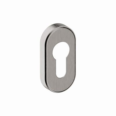 Hardbrass Cilinderrozet Shuffle ovaal - RVS Hardbrass Cilinderrozet Shuffle ovaal - RVS