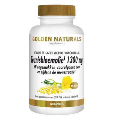 Golden Naturals Teunisbloemolie 1300mg Capsules