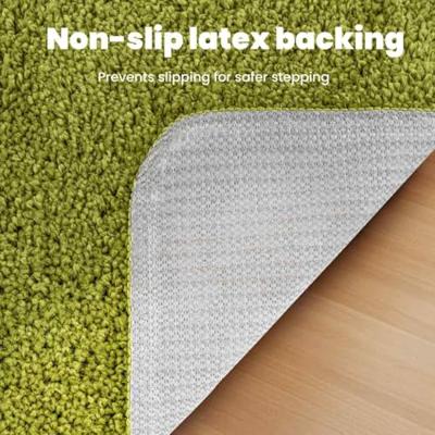 Antislip Badmat Set 2 pcs Groen PP