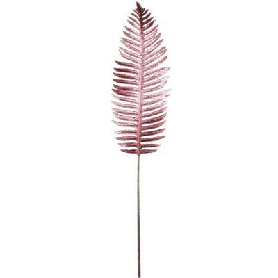 PTMD kunsttak fern velvet bordeaux 99 cm | 12 stuks