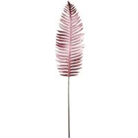 PTMD kunsttak fern velvet bordeaux 99 cm | 12 stuks - thumbnail